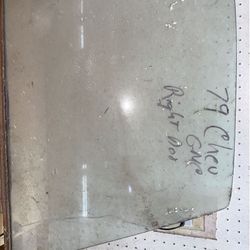 79 GMC Chevy Window