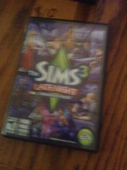 Pc game the sims 3 late night