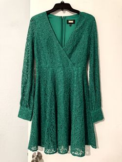 Alexia Admor Green Lace Dress - Size 2