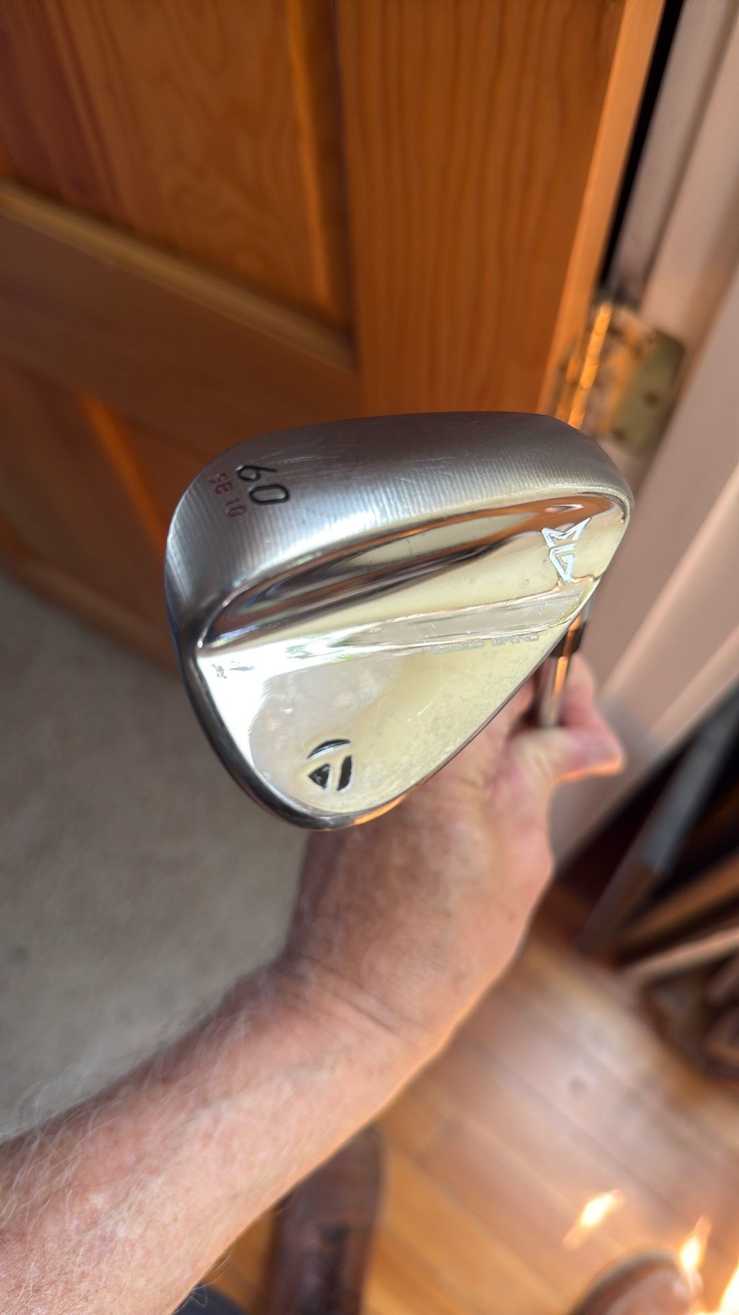Very Nice TaylorMade Milled MG 60 Wedge Golf Clubs