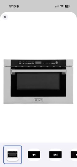 ZLine Microwave Build In  Drawer