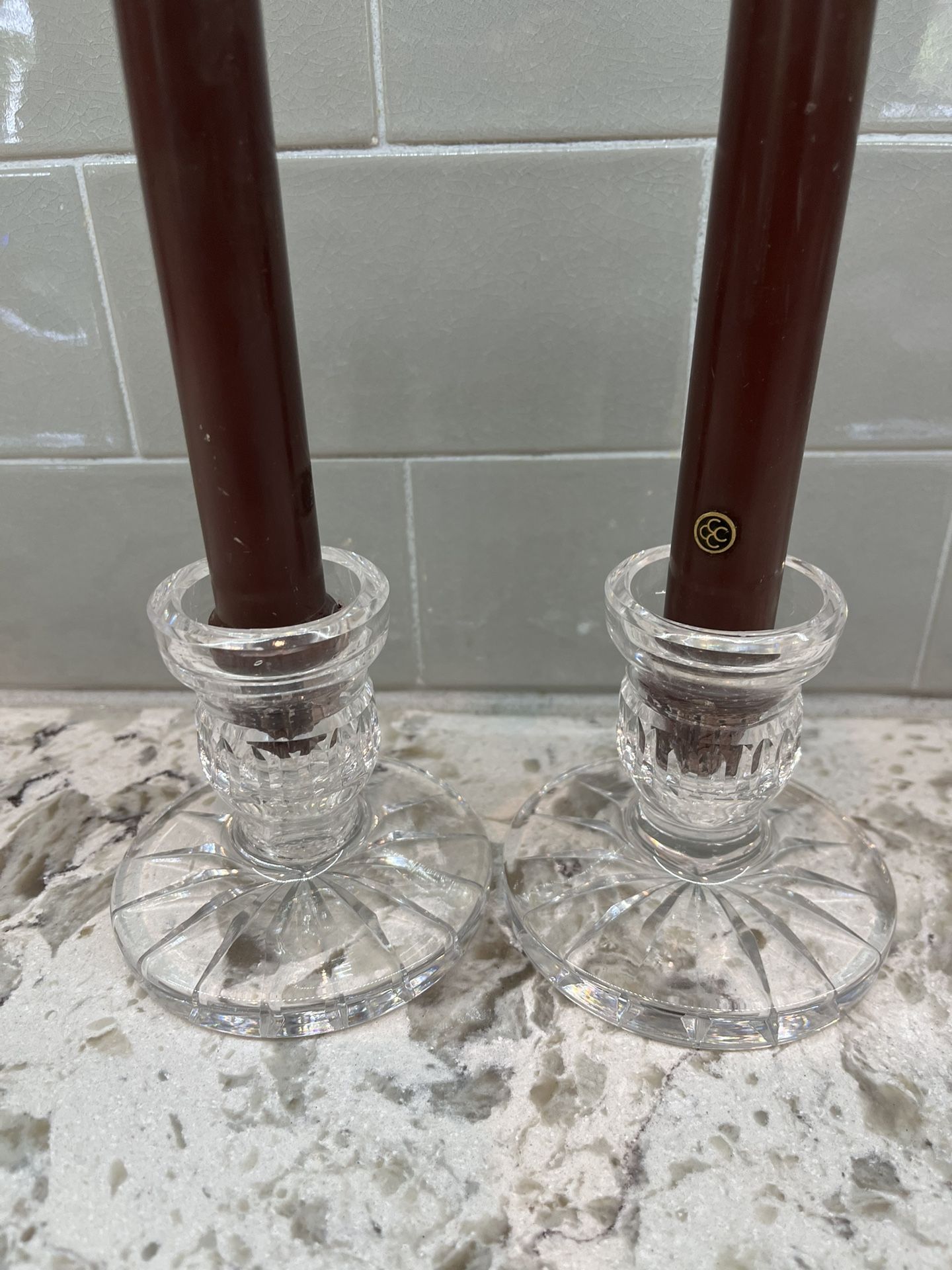 Waterford Crystal Candlesticks