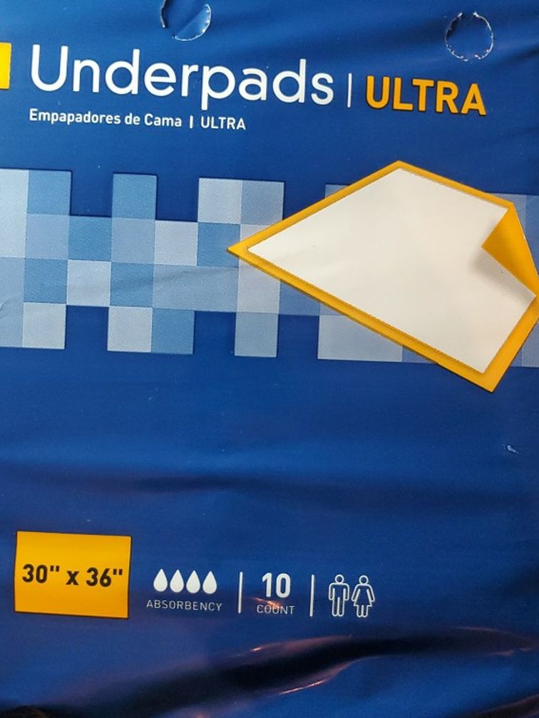 Wholesale Lots Of 10 Underpad Ultra McKesson