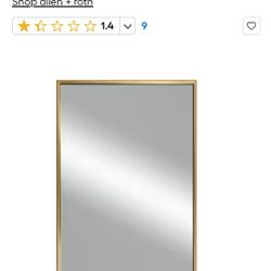 Mirror Gold Frame