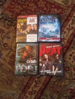 Four DVDs For Sale