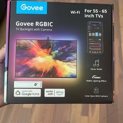GOVEE RGBIC TV BACKLIGHT FOR 55-65 INCH TVS