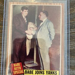 1962 Babe Ruth mint Condition (Babe Joins Yanks)