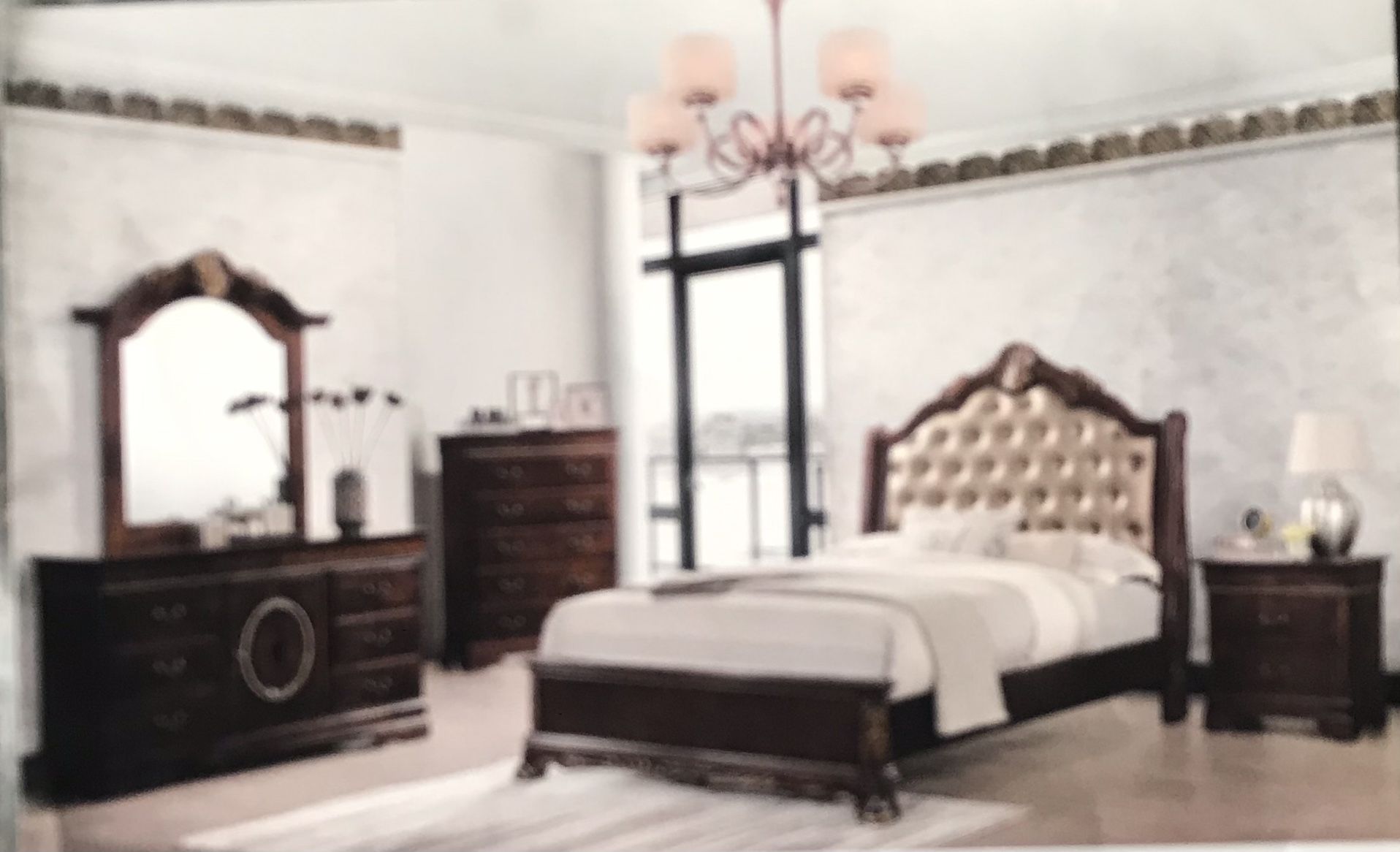 Brand New Queen Size Bedroom Set1299.financing Available No Credit Needed,All Products : American Fashion Style Bags On Sale