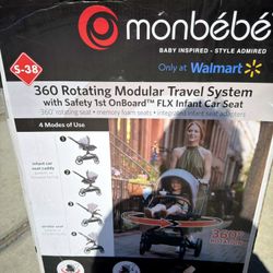 New Monbebe Car Seat And Stroller