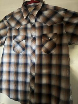 Wrangler brand flannel