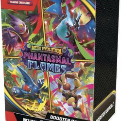 Pokémon TCG: Mega Evolution—Phantasmal Flames Booster Bundle