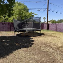 Free Backyard Trampoline - Must Disassemble
