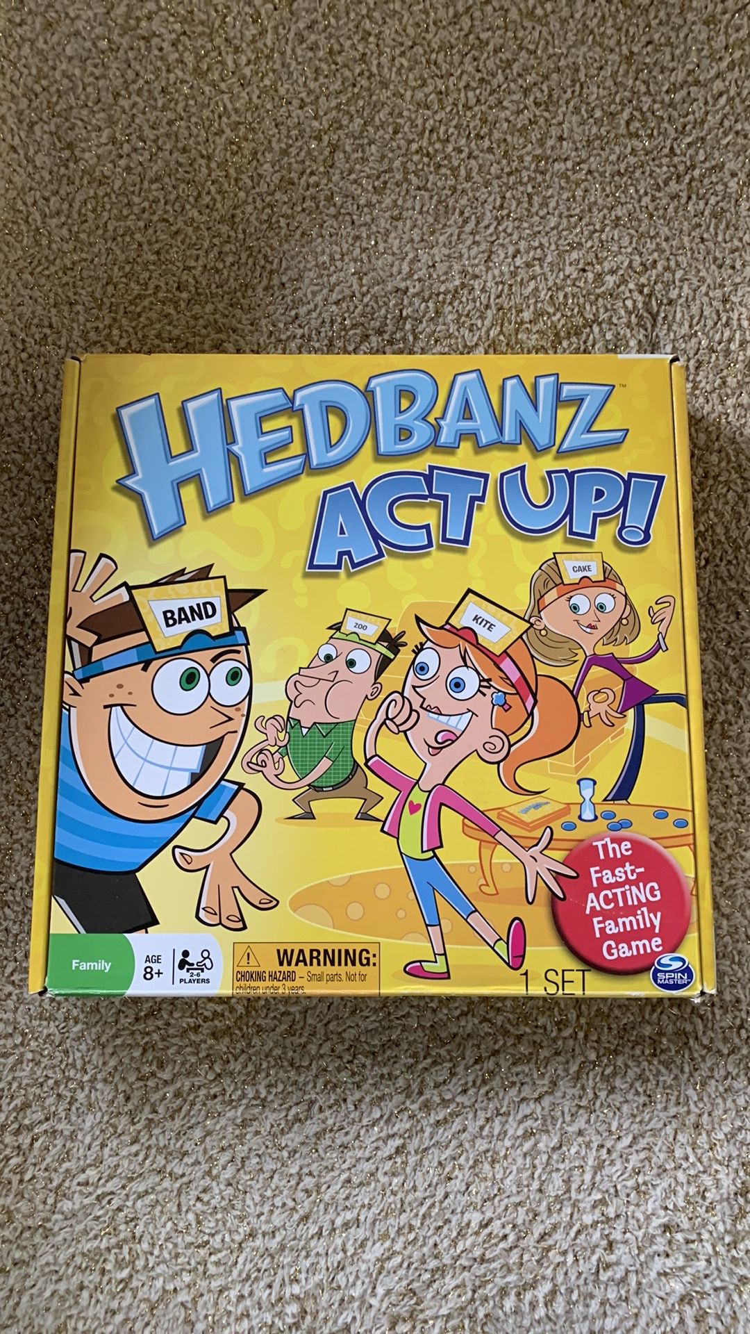 Hedbanz Act Up! Game