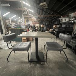 Modern Leather Dining Chairs & Tables 