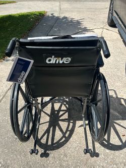 Wheelchair-nearly new