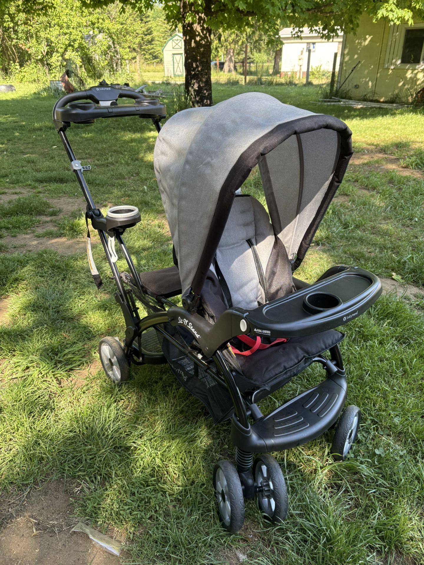 Sit And Stand Double Stroller