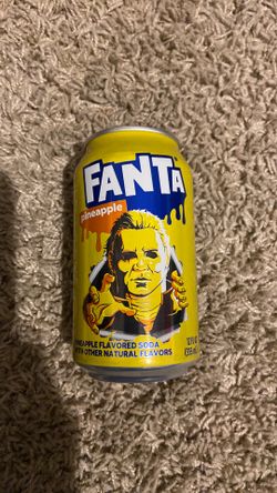 Fanta 2025 Halloween II Michael Myers Pineapple Soda