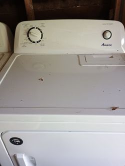 Washer and dryer set