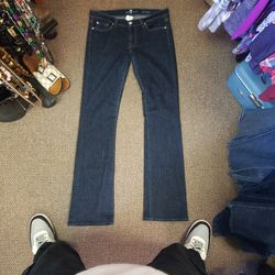 7 For All Man Kind Blue Jeans 
