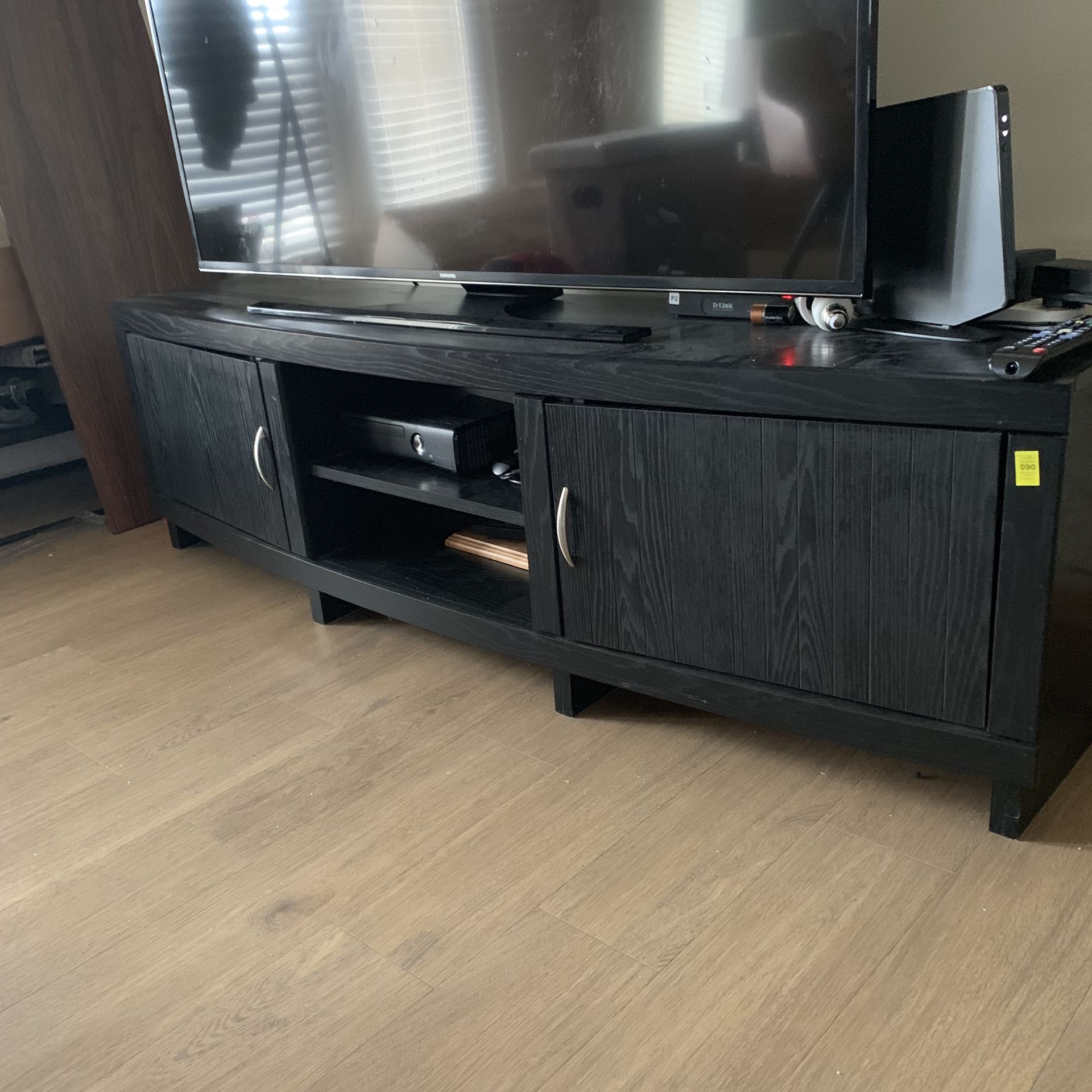 Dark Espresso Wood TV Stand / Media Console