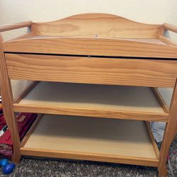 Wood Changing Table