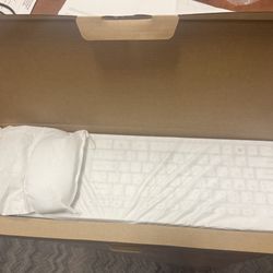 Original HP 125 White Wired Keyboard And Mouse 
