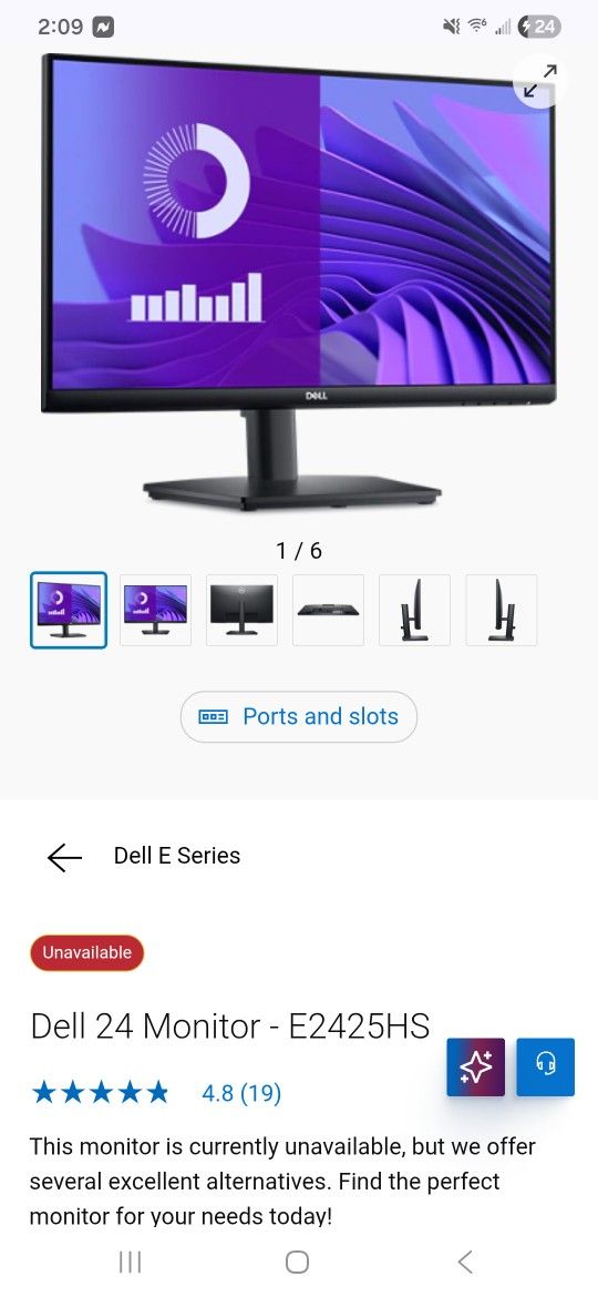 24inch Dell Monitior