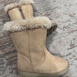 Toddler Girl Warm Boots Size 7