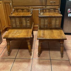 Two Night Stands Solid Wood