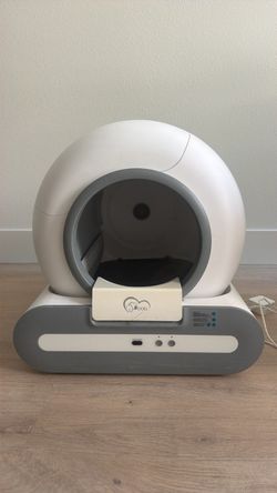 Cat robot self cleaning liter box