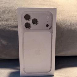 New Sealed Unlocked Apple iPhone 17 Pro Max 6.9-inch A3257 Silver 2TB