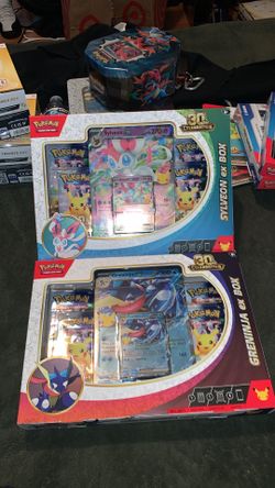 Sylveon / greninja ex box