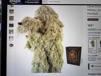 Ghost Ghillie Suit Camo