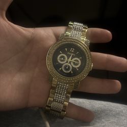 Mens Elgin Gold Tone Watch