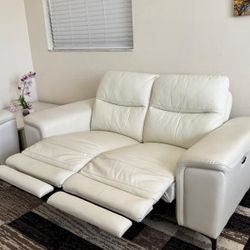 Power Leather Recliner Sofas