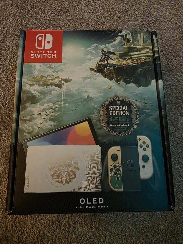 Switch Oled Zelda Edition
