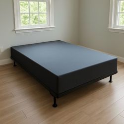 Full Box Spring | Heavy-Duty Wood & Steel Construction | Factory Sealed, Never Used | Low Profile & Standard | Delivery Available
