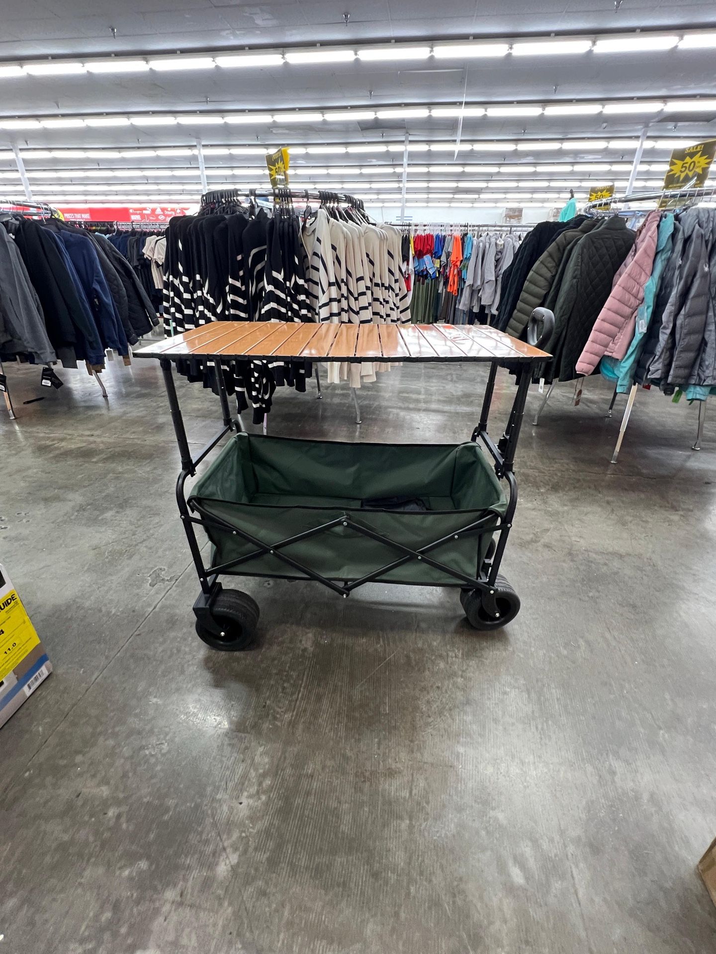 Utility Wagon With Table Top