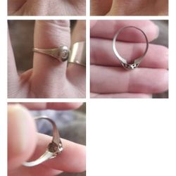 14k Gold Antique Diamond Ring