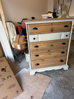 Tall dresser 38w x 21d x 47t