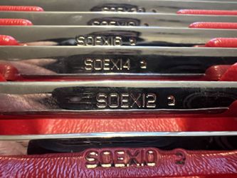 Snap-on SOEX12 3/8" SAE Flank Drive Plus 12-Point Combination Wrench - USA Made