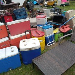 Coolers 10$ Small.  20 Med 35 Large.   Take All 200 Today 