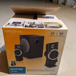 Creative Inspire Computer Speakers And Subwoofer