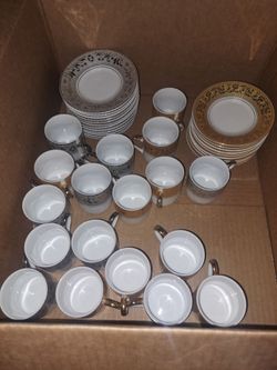 Expresso cups set with plates Japan design