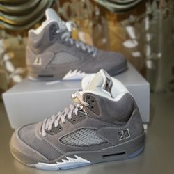 Jordan 5 Wolf Grey Size 12 