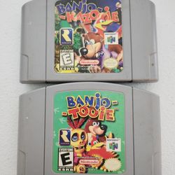 Banjo Kazooie And Banjo Tooie Nintendo 64