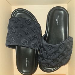 REAL Louis Vuitton Mule Slides