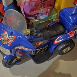 Child's Electric Motorcycle Toy