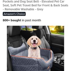 Dog Carseat Orthopedic Washable 