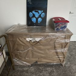 Student Desk & Blue Suede student chair  